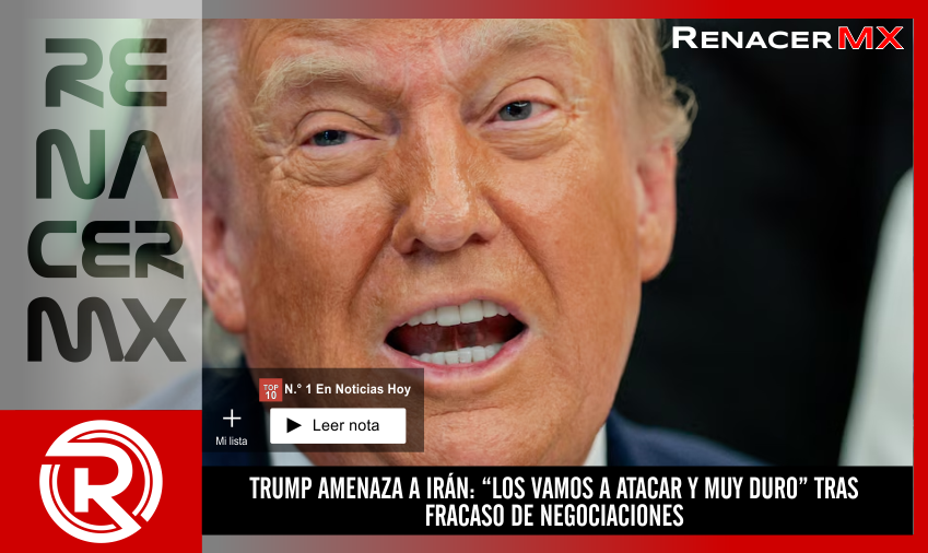 TRUMP AMENAZA A IRÁN: “LOS VAMOS A ATACAR Y MUY DURO” TRAS&hellip;