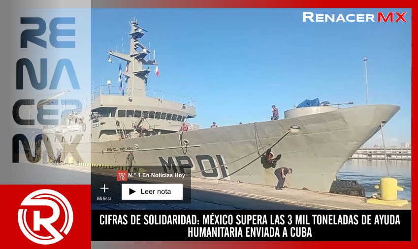 CIFRAS DE SOLIDARIDAD: MÉXICO SUPERA LAS 3 MIL TONELADAS DE&hellip;