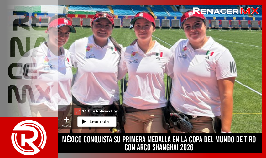 MÉXICO CONQUISTA SU PRIMERA MEDALLA EN LA COPA DEL MUNDO DE TIRO CON ARCO SHANGHAI&hellip;