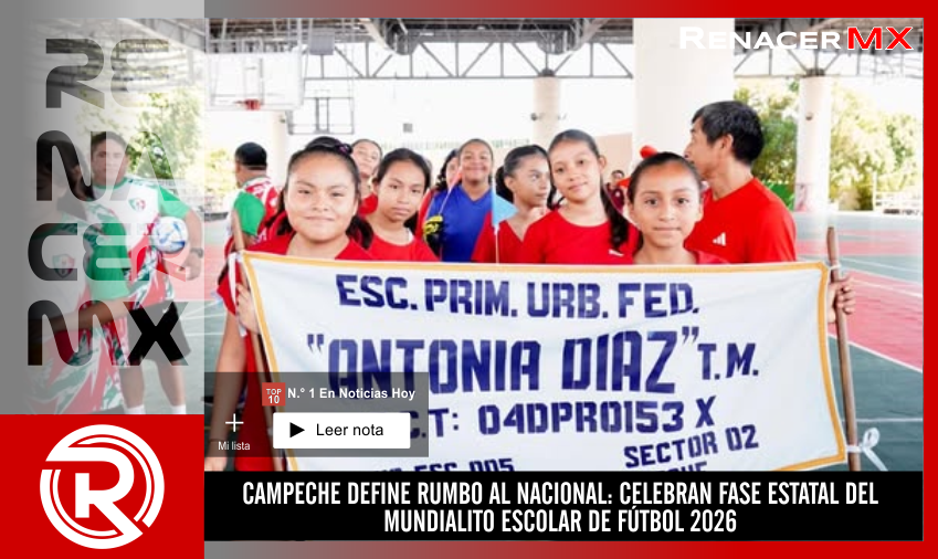 CAMPECHE DEFINE RUMBO AL NACIONAL: CELEBRAN FASE ESTATAL DEL MUNDIALITO ESCOLAR DE&hellip;