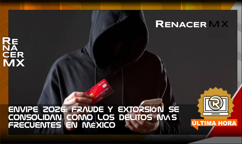 ENVIPE 2026: FRAUDE Y EXTORSIÓN SE CONSOLIDAN COMO LOS DELITOS MÁS FRECUENTES EN&hellip;