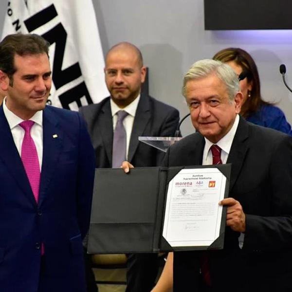 AMLO REGISTRO  CANDIDATURA